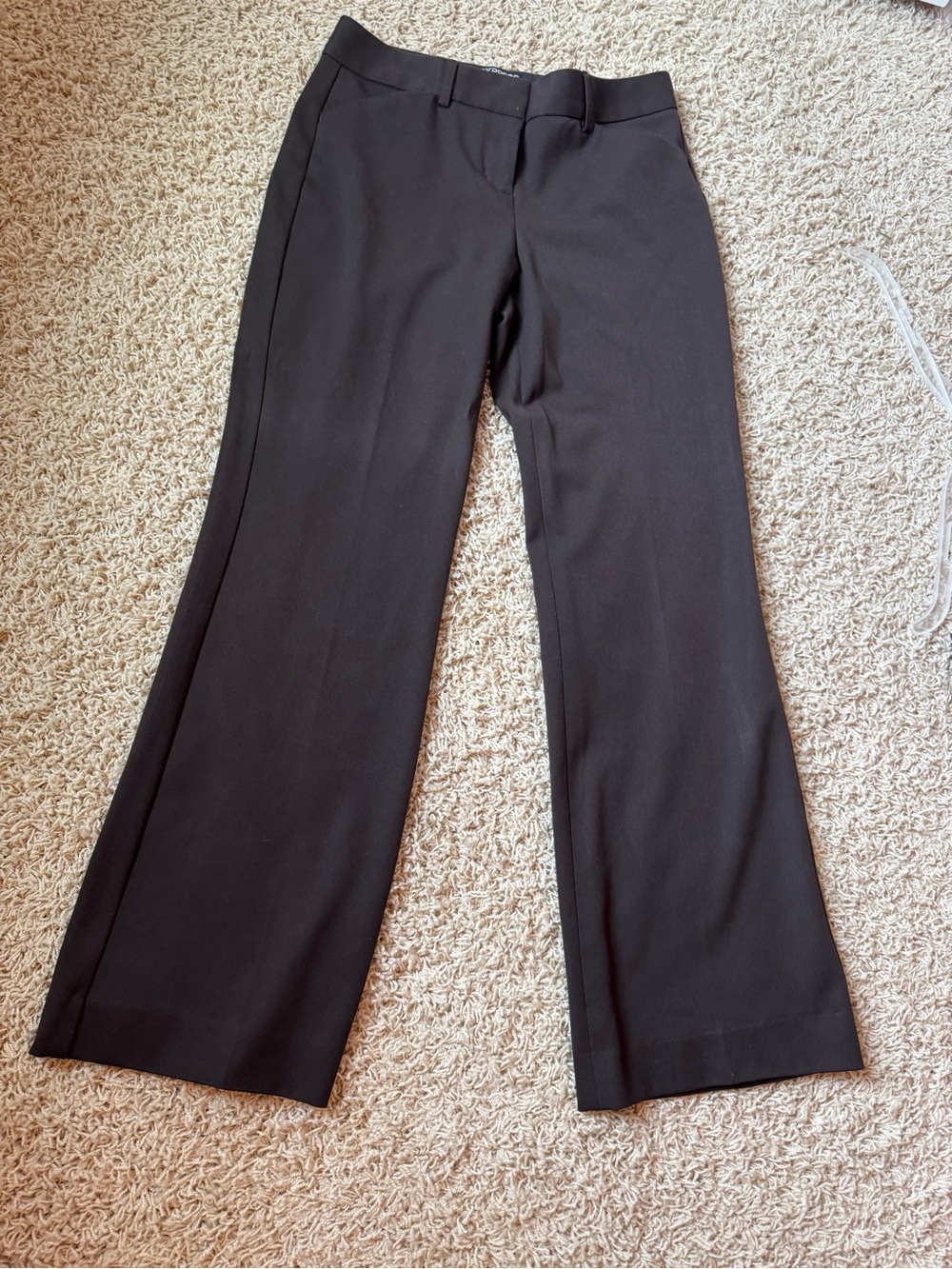 Express brown editor   Women's-Leg Dress Pants